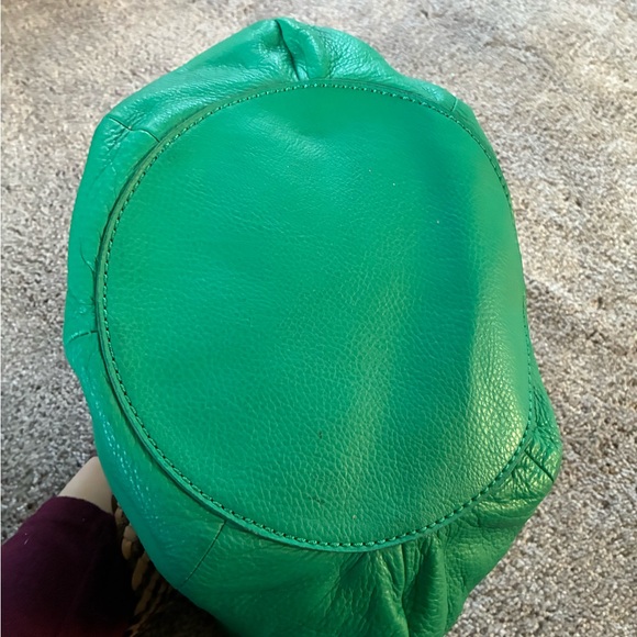 The Sak Striped Canvas hobo in Green, Blue, Brown and Cream - Picture 3 of 8